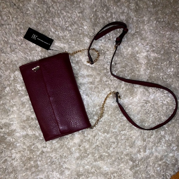 NWT INC International Concepts Faux Leather Crossbody Bag - Picture 1 of 8